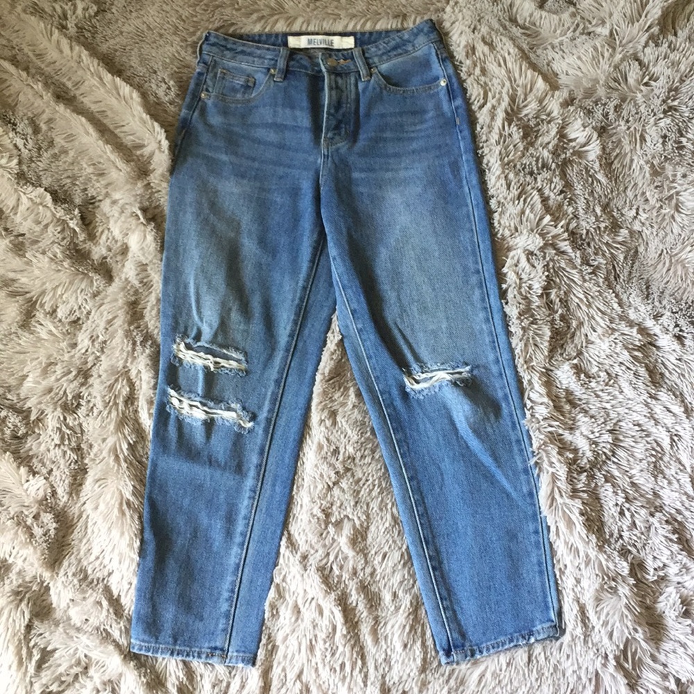 BRANDY MELVILLE Boyfriend Capris - size 26